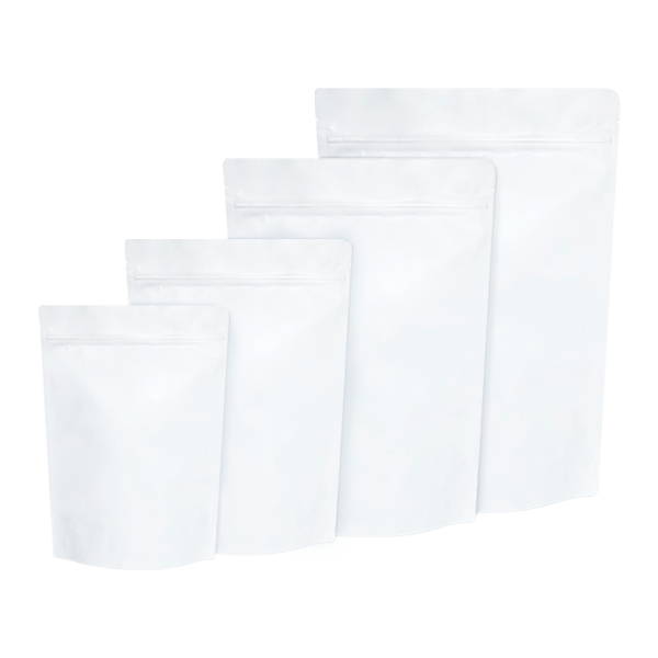 Matt White Zipper Stand 100EA