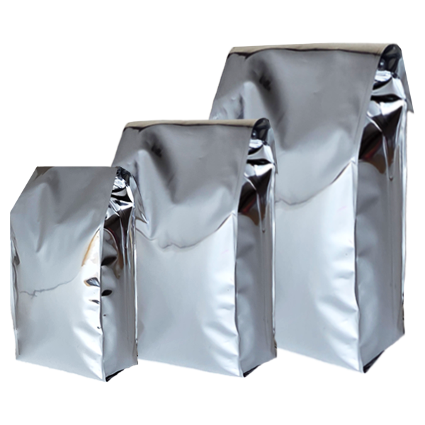 Glossy Silver M Pouch (Column Sealing) 100EA