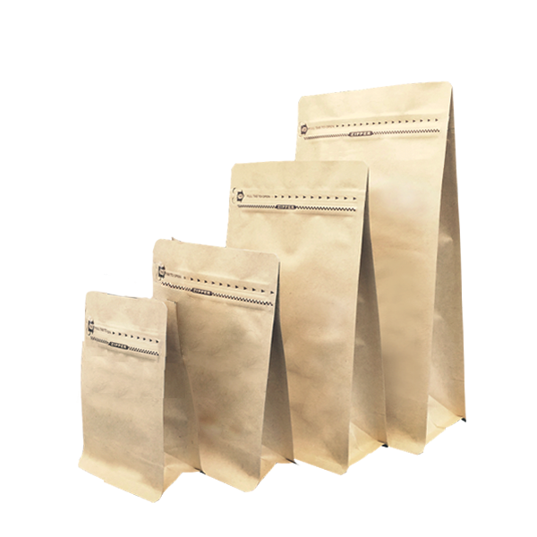 Kraft Zipper Boxpouch 100EA